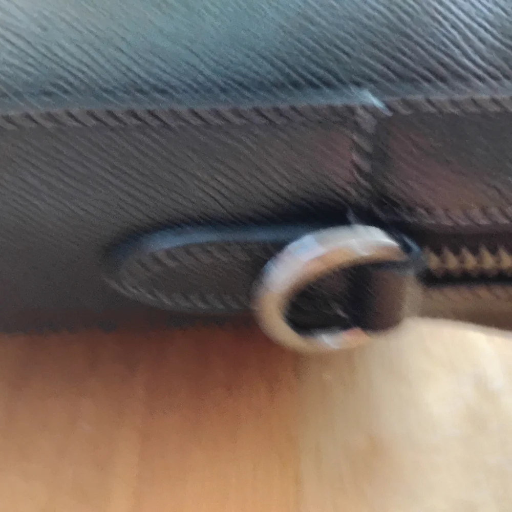 Coach Ethan Slim Pebbled Black Leather Briefcase with Shoulder Strap - Picture 6 of 16